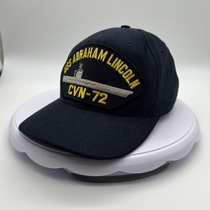 USS Abraham Lincoln CVN 72 US Navy Aircraft Carrier Snapback Cap USA